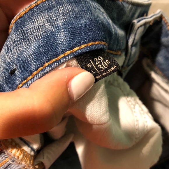 Abercrombie and Fitch Patchwork Skinny Jeans - Picture 6 of 6